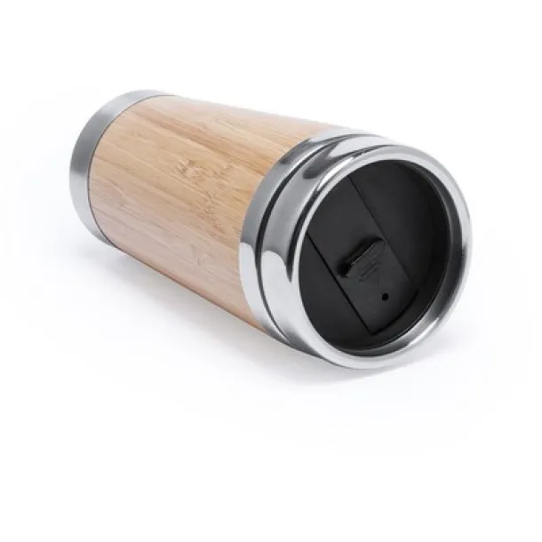  Bamboo travel mug 500 ml brown