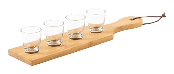 Lolaf shot glass set Transparent Natural