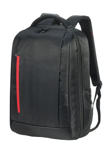  Kiel Urban Laptop Backpack - Shugon Black Crvena