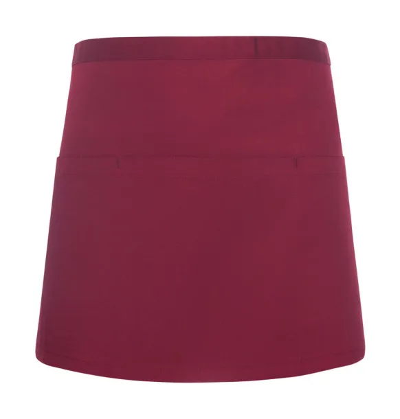  Waist Apron Basic with Pockets - Karlowsky Bordeaux