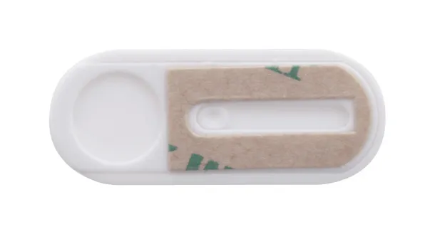 Wibix anti-bacterial webcam blocker White