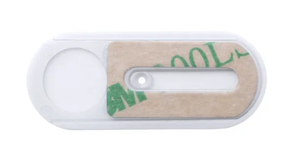Wibix anti-bacterial webcam blocker White