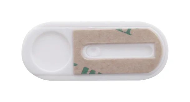Wibix anti-bacterial webcam blocker White