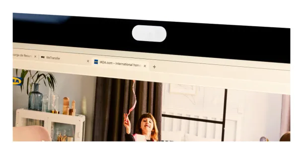 Wibix blokator web kamere s antibakterijskim svojstvima Bijela