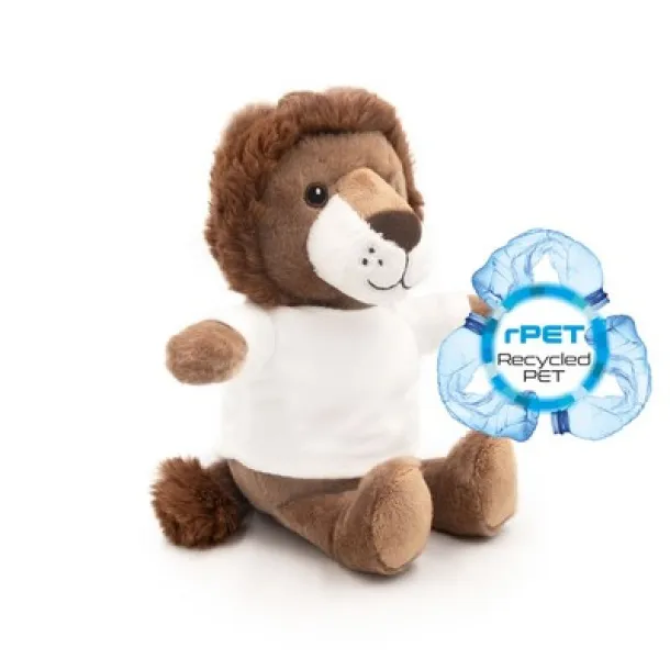 Chase RPET plush lion brown