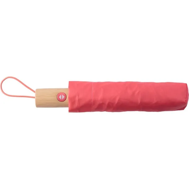  RPET automatic umbrella red