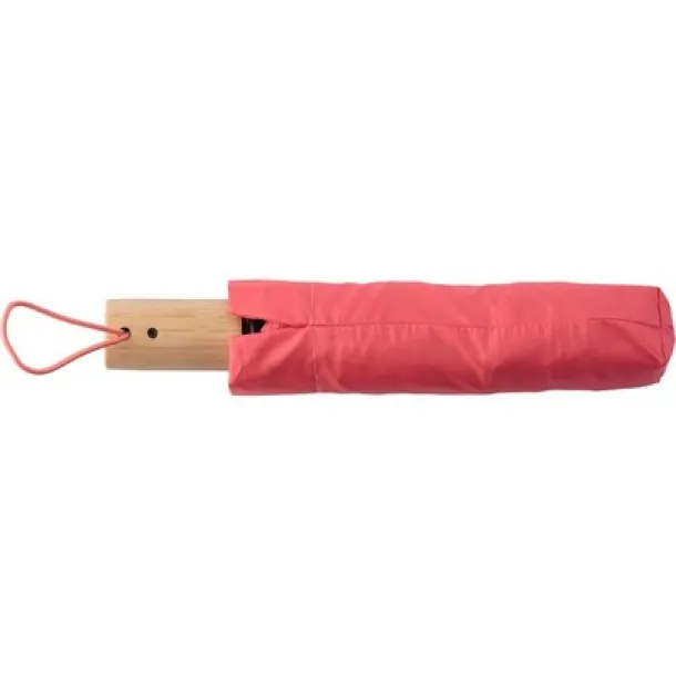  RPET automatic umbrella red