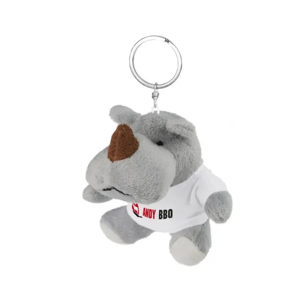 Rupert Plush rhino, keyring A69F99