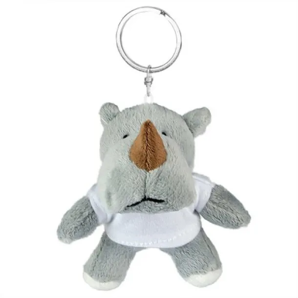 Rupert Plush rhino, keyring A69F99