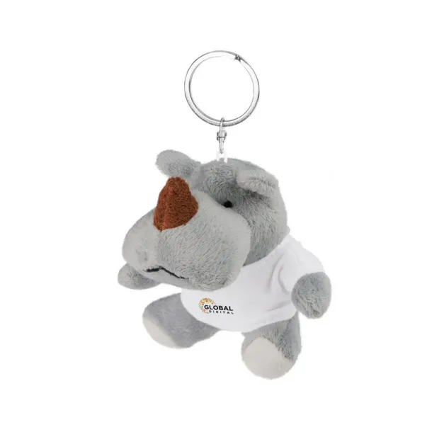 Rupert Plush rhino, keyring A69F99