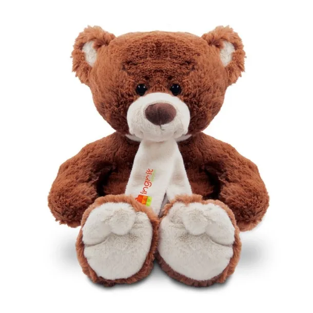 Monty Brown Plush teddy bear brown