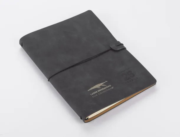 RETRO LITE Notebook  A5 Crna