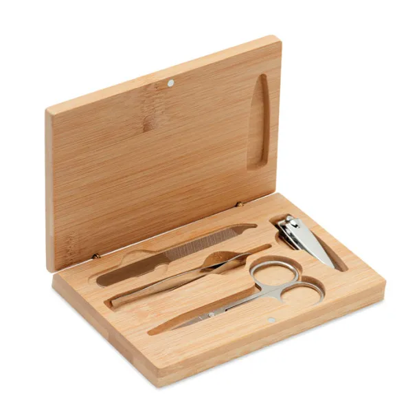 SEWA Manicure nail tool set Wood