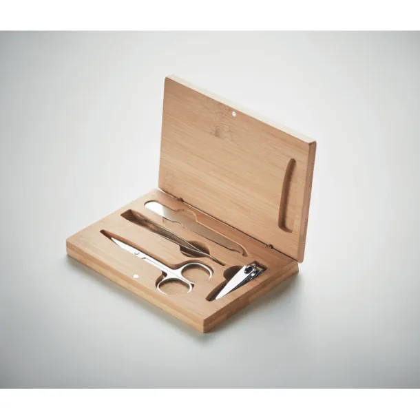 SEWA Manicure nail tool set Wood