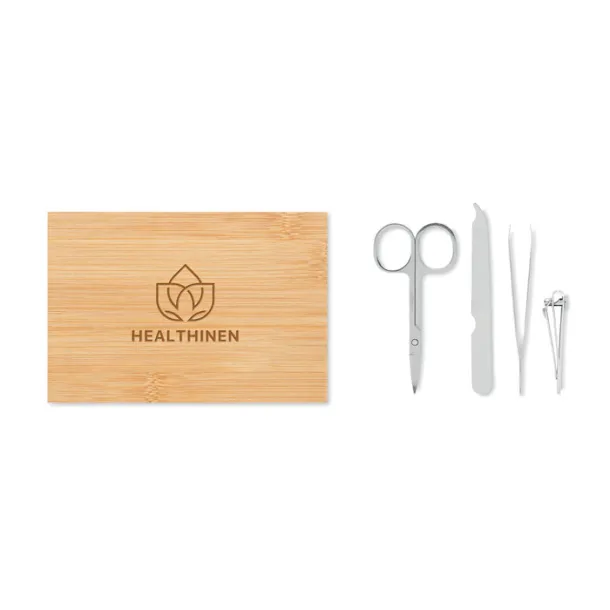 SEWA Manicure nail tool set Wood