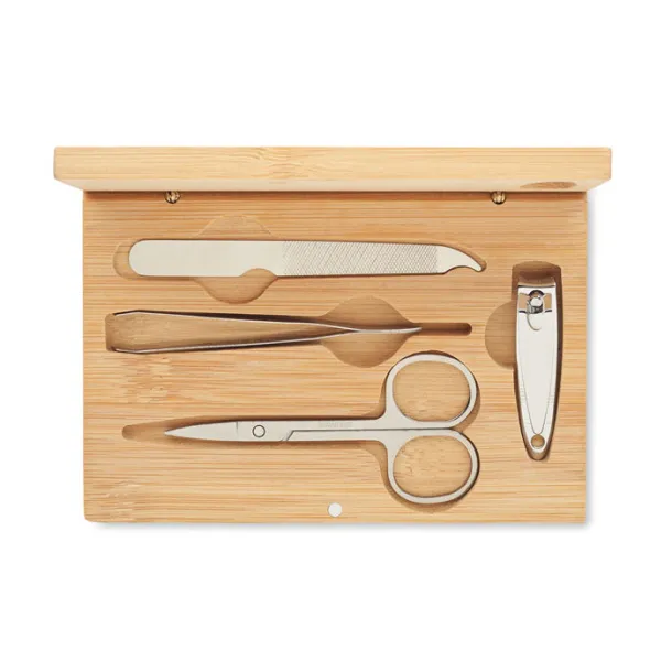 SEWA Manicure nail tool set Wood