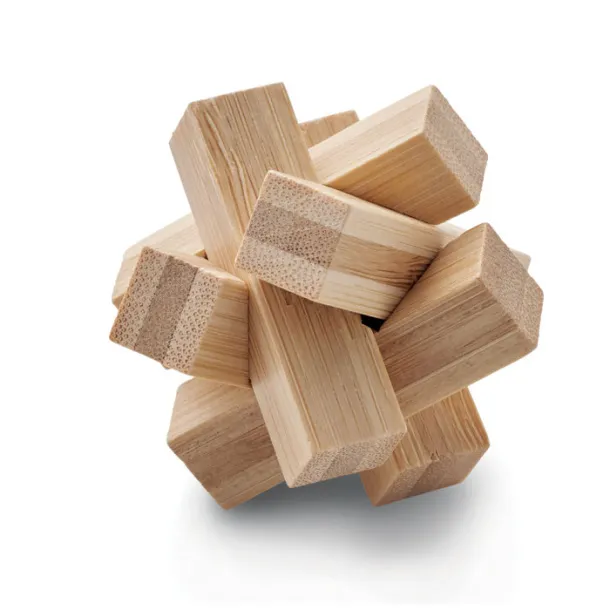 CUBENATS Bamboo brain teaser star shape Wood