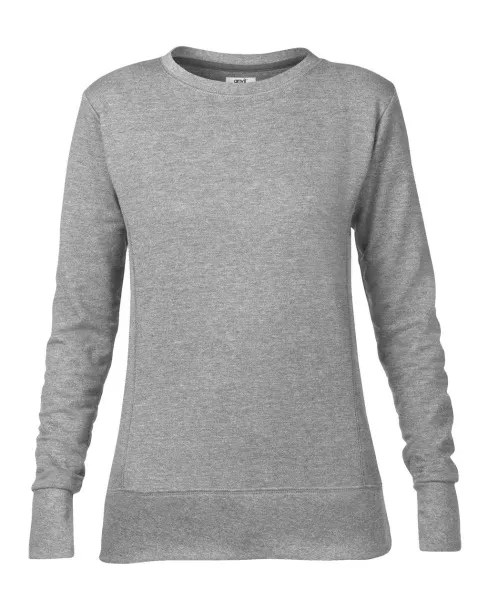  Ženska mješana majica dugih rukava - Anvil Grey
