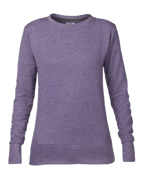  Ženska mješana majica dugih rukava - Anvil Heather Purple