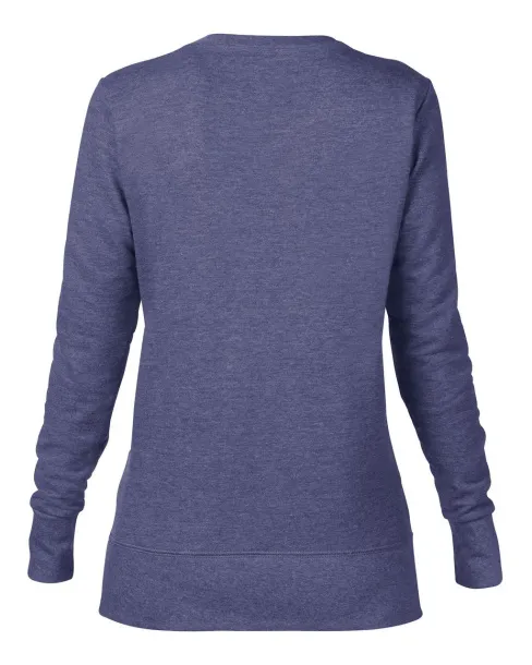  Ženska mješana majica dugih rukava - Anvil Heather Blue