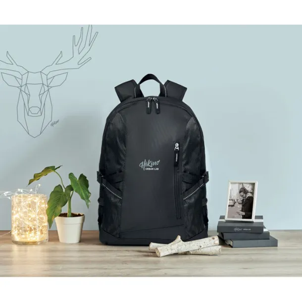 TECNOTREK Polyester computer backpack Black