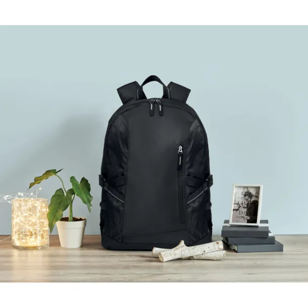 TECNOTREK Polyester computer backpack Black