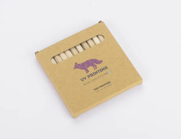 LOTI Colour pencils with colouring book Brown