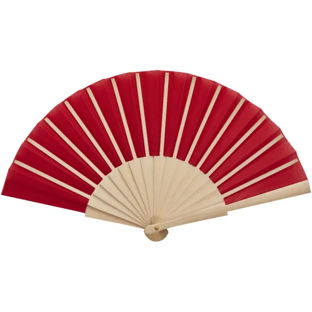 Manuela hand fan - Unbranded Red