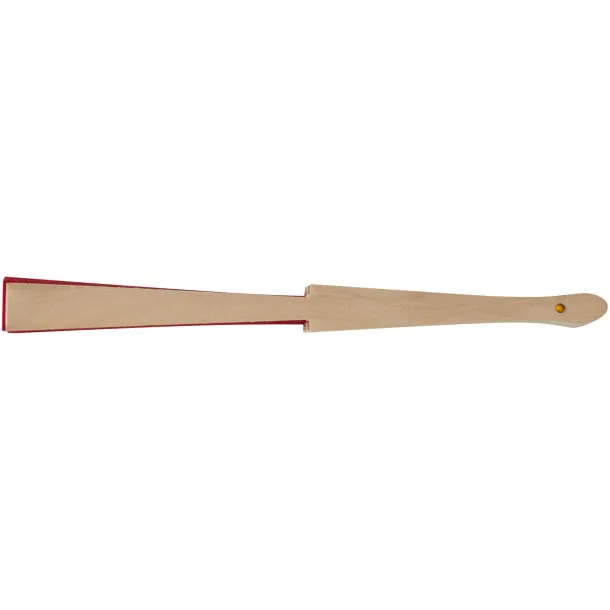 Manuela hand fan Red