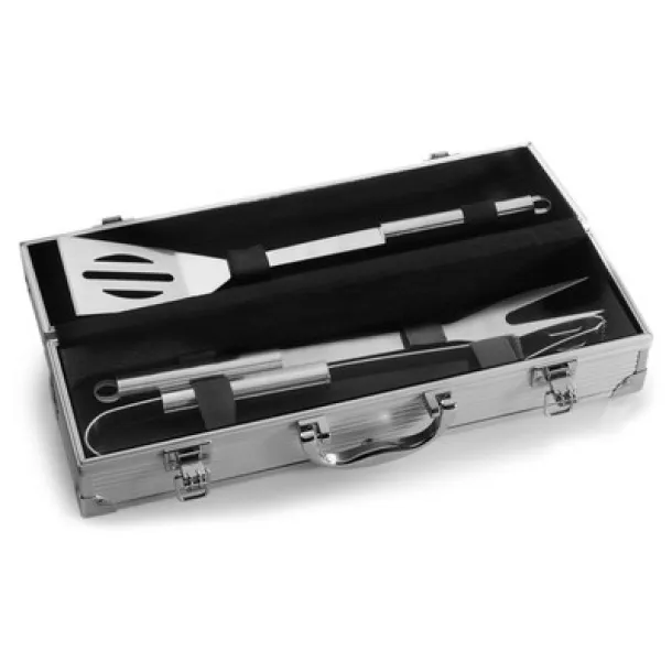  Barbecue set silver