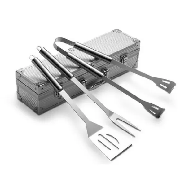  Barbecue set silver