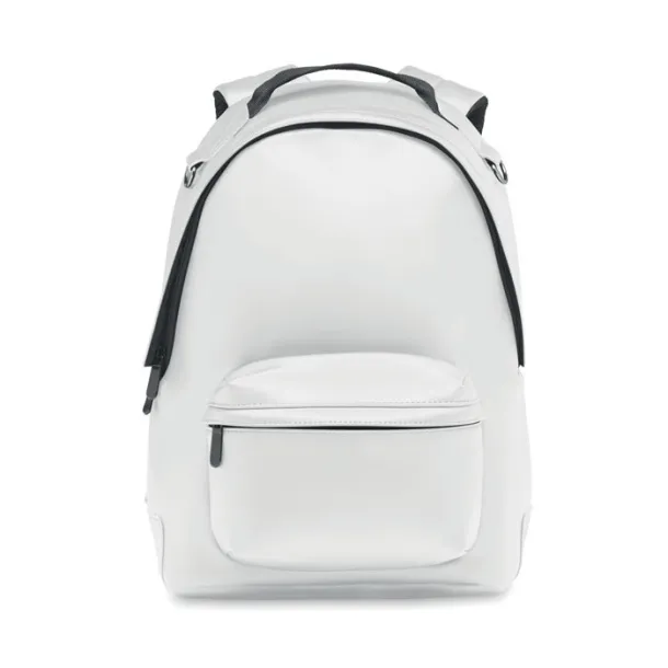 BAI BACKPACK Laptop 15" mekani PU ruksak Bijela