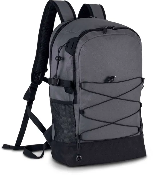  MULTI-PURPOSE BACKPACK - Kimood Grey Denim Black