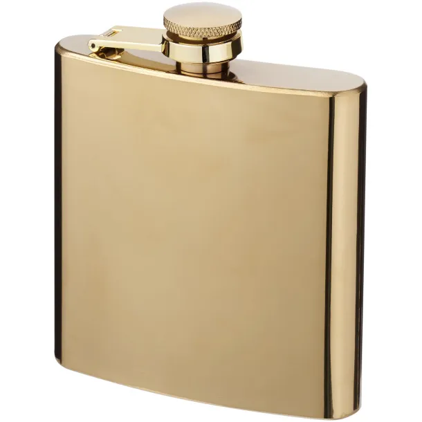 Elixer 175 ml gold hip flask - Bullet Gold