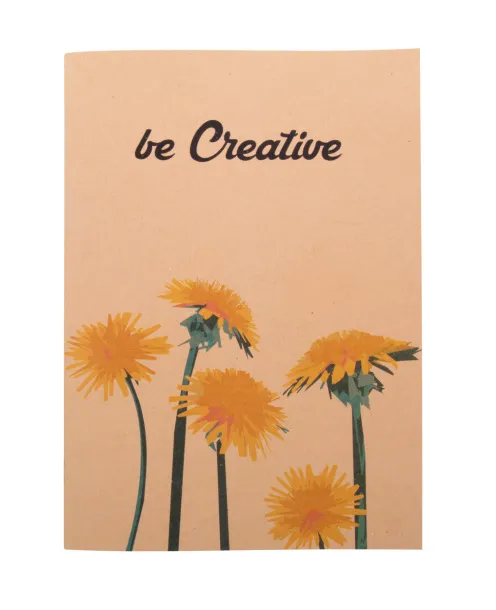 CreaNote Plus Eco custom notebook Natural