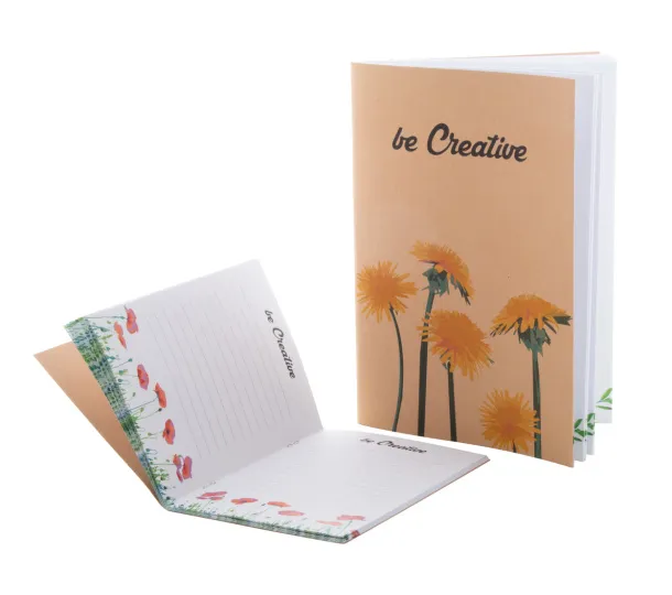 CreaNote Plus Eco personalizirani notes, A5 Prirodna