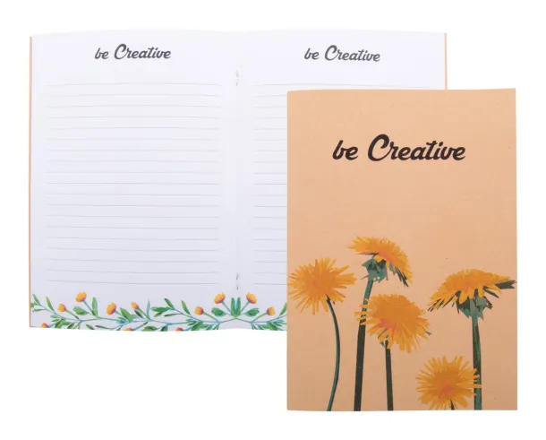 CreaNote Plus Eco custom notebook Natural