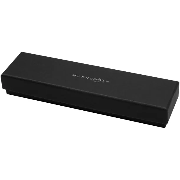 Lucetta recycled aluminium fountain pen - Luxe Solid black