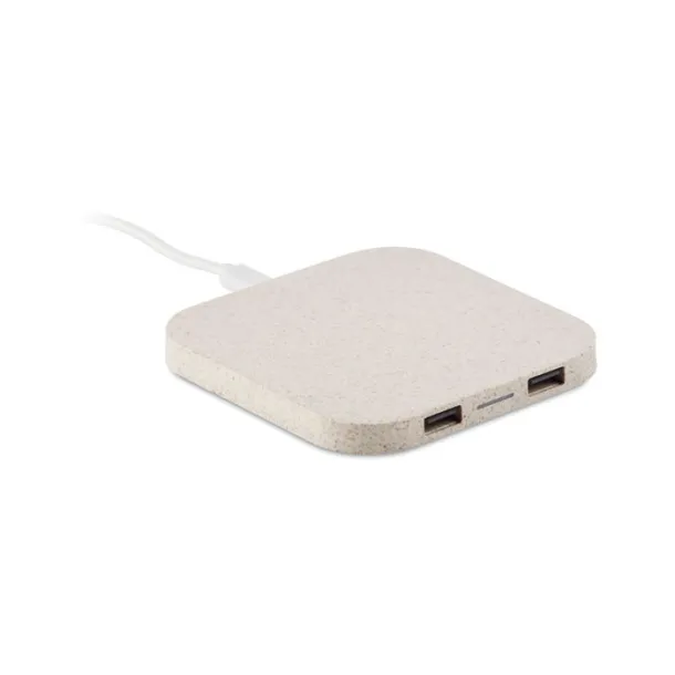 UNIPAD+ Hub charger wheat straw/ABS Beige