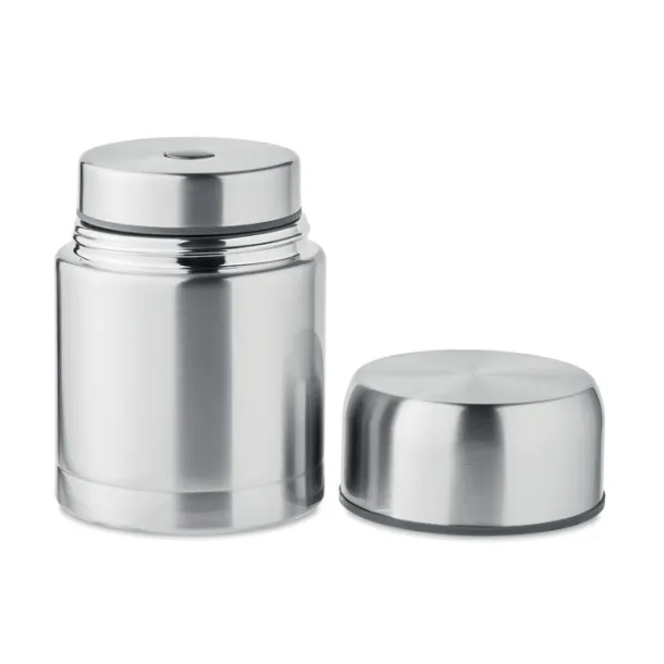 CHINIWA Double wall jar 800ml Matt Silver