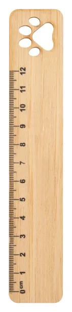 Rooler bamboo ruler, paw Natural