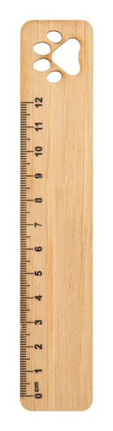 Rooler bamboo ruler, paw Natural