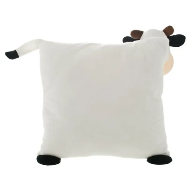 Mila Plush cow, pillow black white