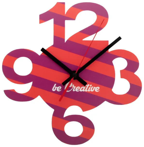 BeTime 12 personalizirani zidni sat Bijela