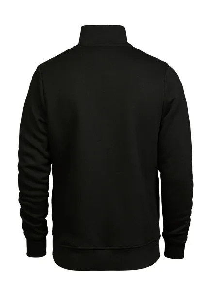  Pulover s kratkim patentnim zatvaračem, 310-320 g/m² - Tee Jays Crna