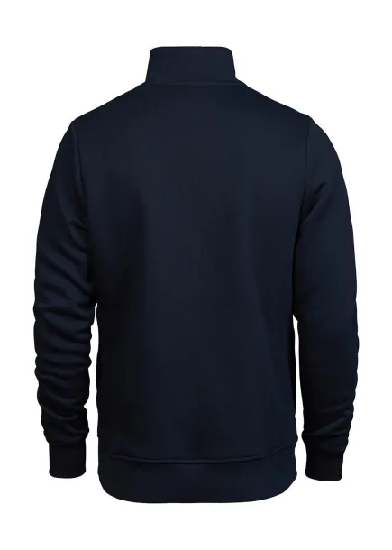  Pulover s kratkim patentnim zatvaračem, 310-320 g/m² - Tee Jays Mornarsko plava