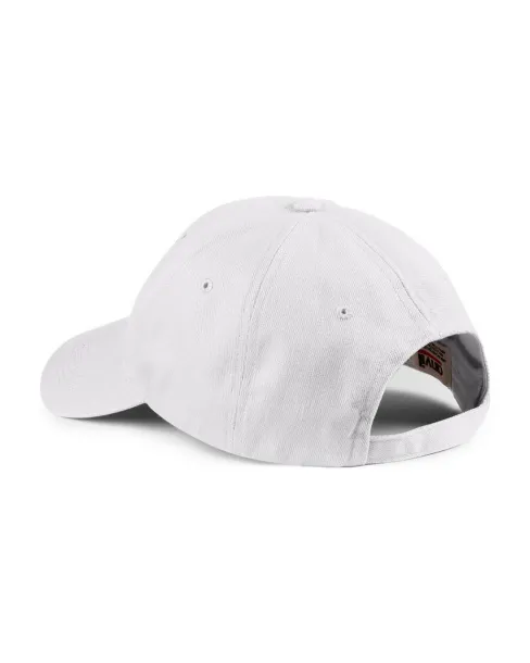  SOLID BRUSHED TWILL CAP - Anvil White