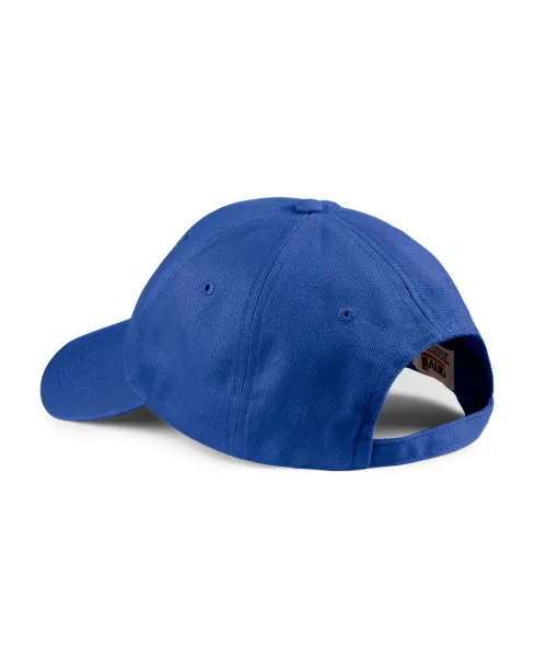  SOLID BRUSHED TWILL CAP - Anvil Royal blue