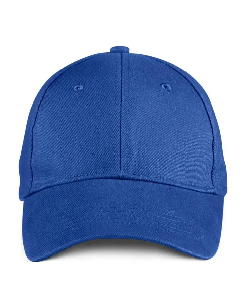  SOLID BRUSHED TWILL CAP - Anvil Royal blue