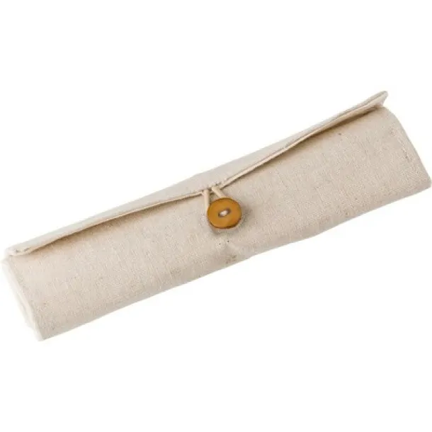  School set, pencil case khaki